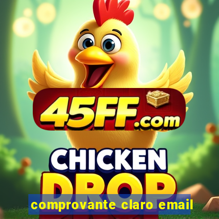 comprovante claro email